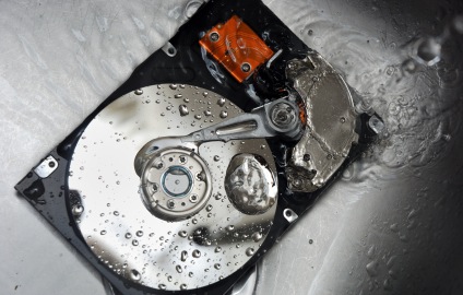 Data Recovery of water damaged drive